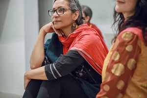 Nikhil Chopra, 'Rouge,' Performance (Audience). Morning Notes: Day 1. FIELD MEETING Take 6: Thinking Collections (25 January 2019), in collaboration with Alserkal Avenue, Dubai. Courtesy of Asia Contemporary Art Week (ACAW).